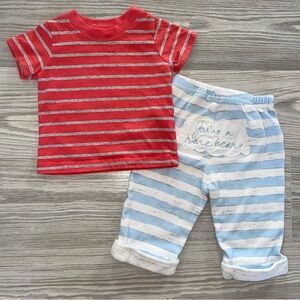 ⭐️6 Months Carters & Brand Baby Boys 2 Pc. Outfit⭐️